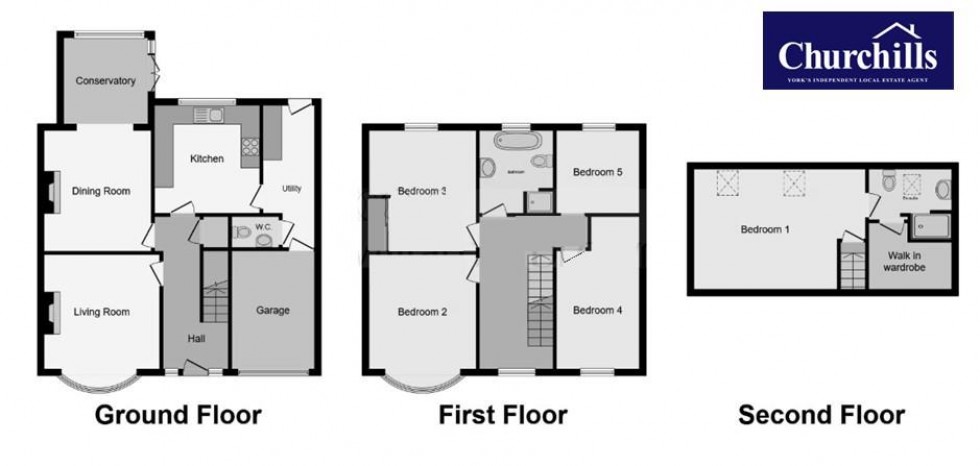 Floorplan for Manor Lane, York