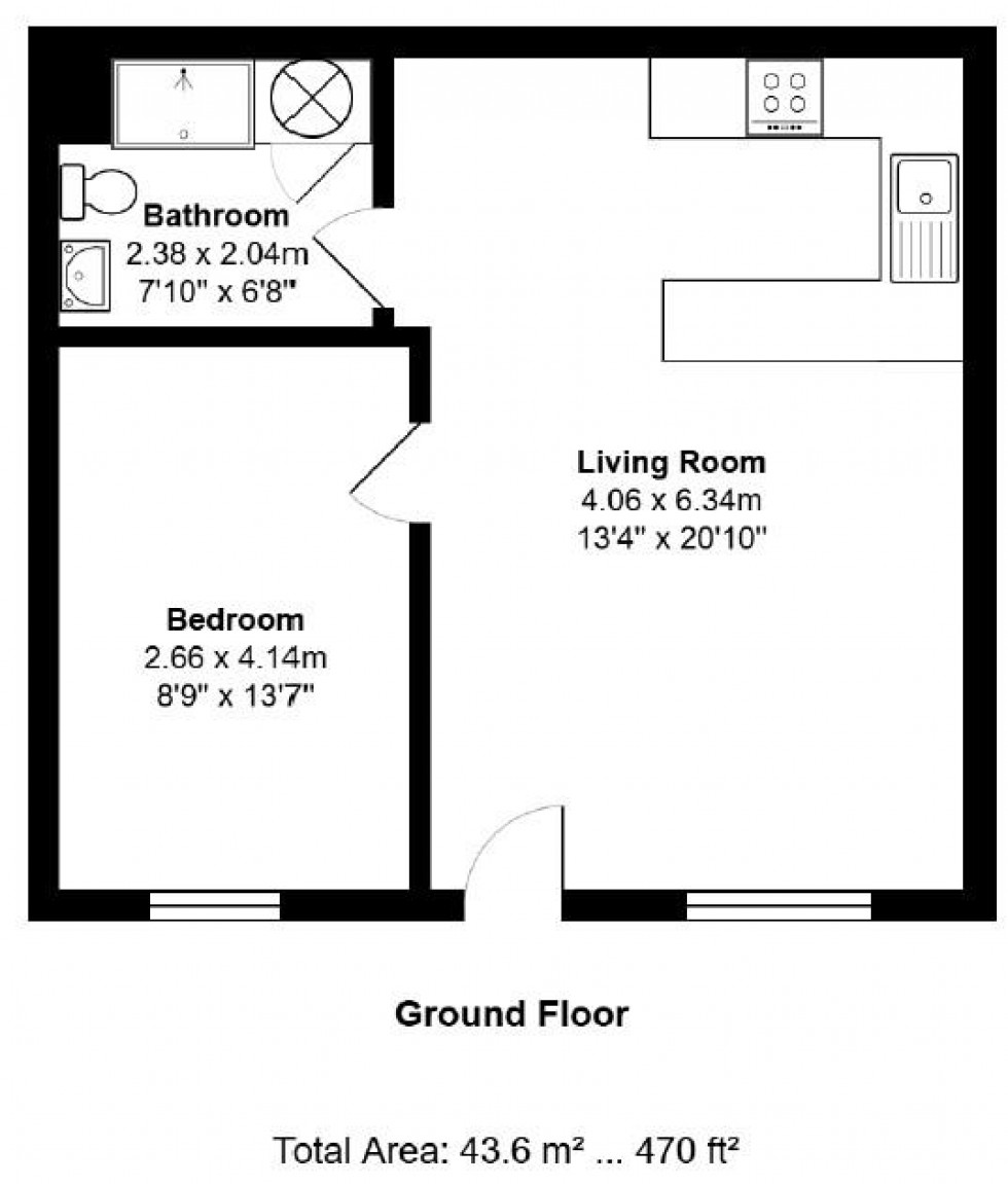 Floorplan for Kettlestring Lane, York
