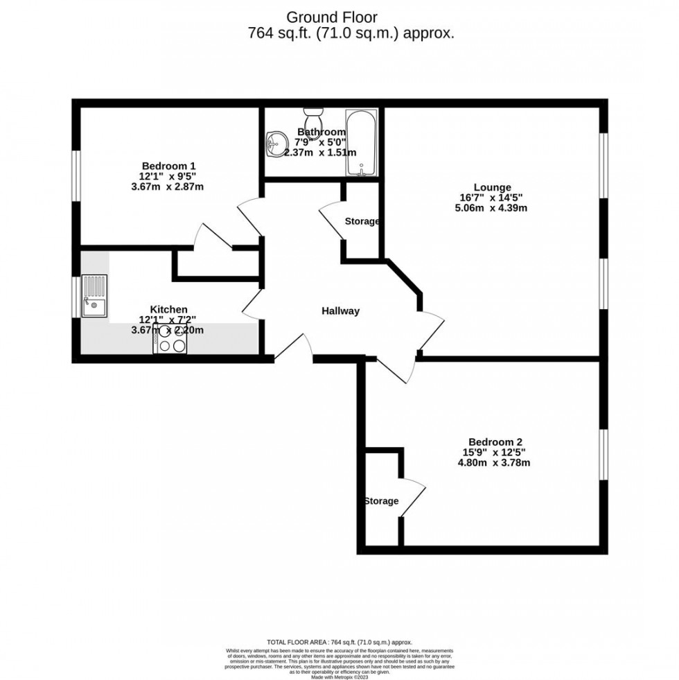 Floorplan for Feversham Gate, York