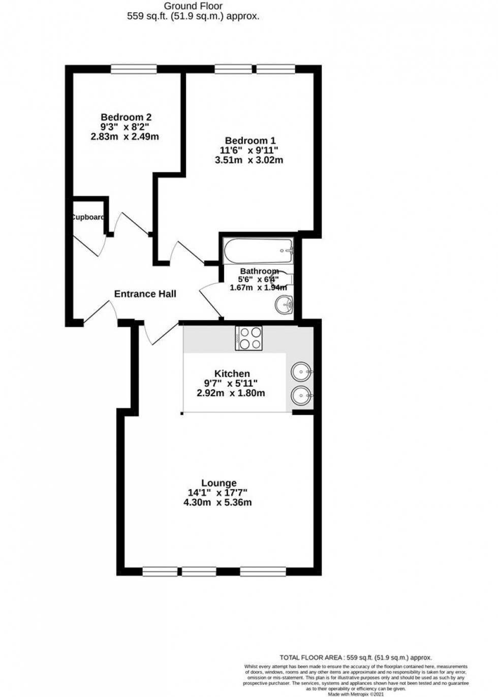 Floorplan for Olympian Court, Hull Road
