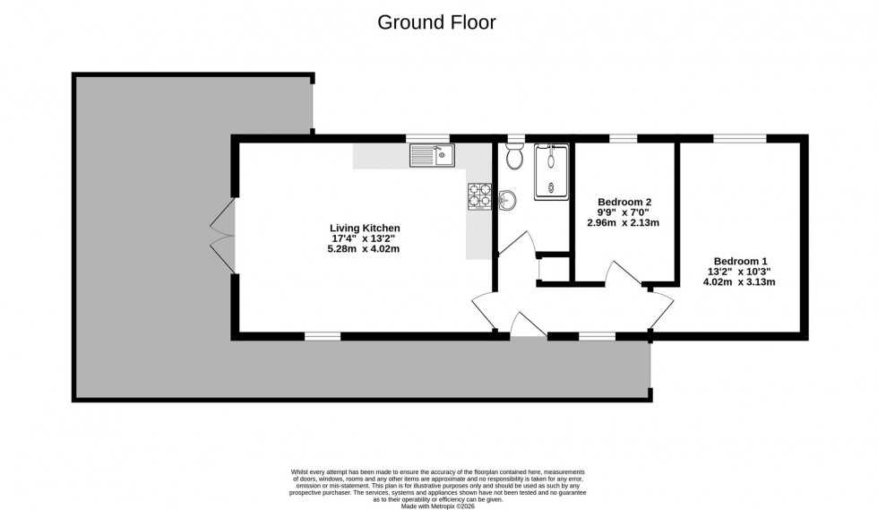 Floorplan for Wilberfoss Park, Hull Road,