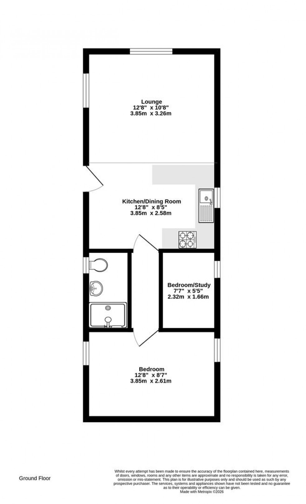 Floorplan for Hull Road, Wilberfoss