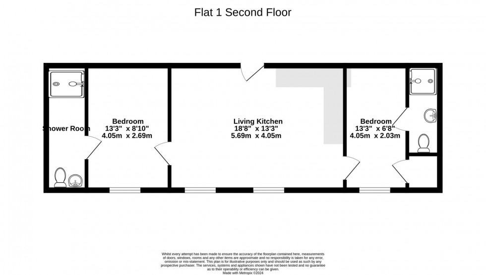 Floorplan for Nunnery Lane, York
