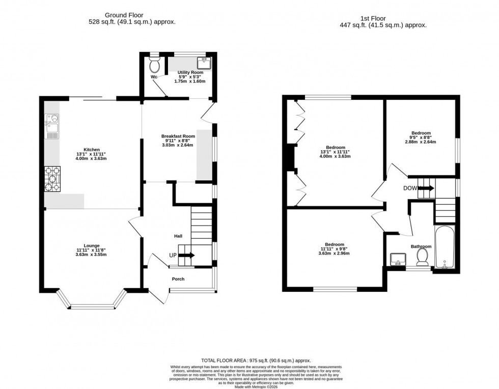 Floorplan for Byland Avenue