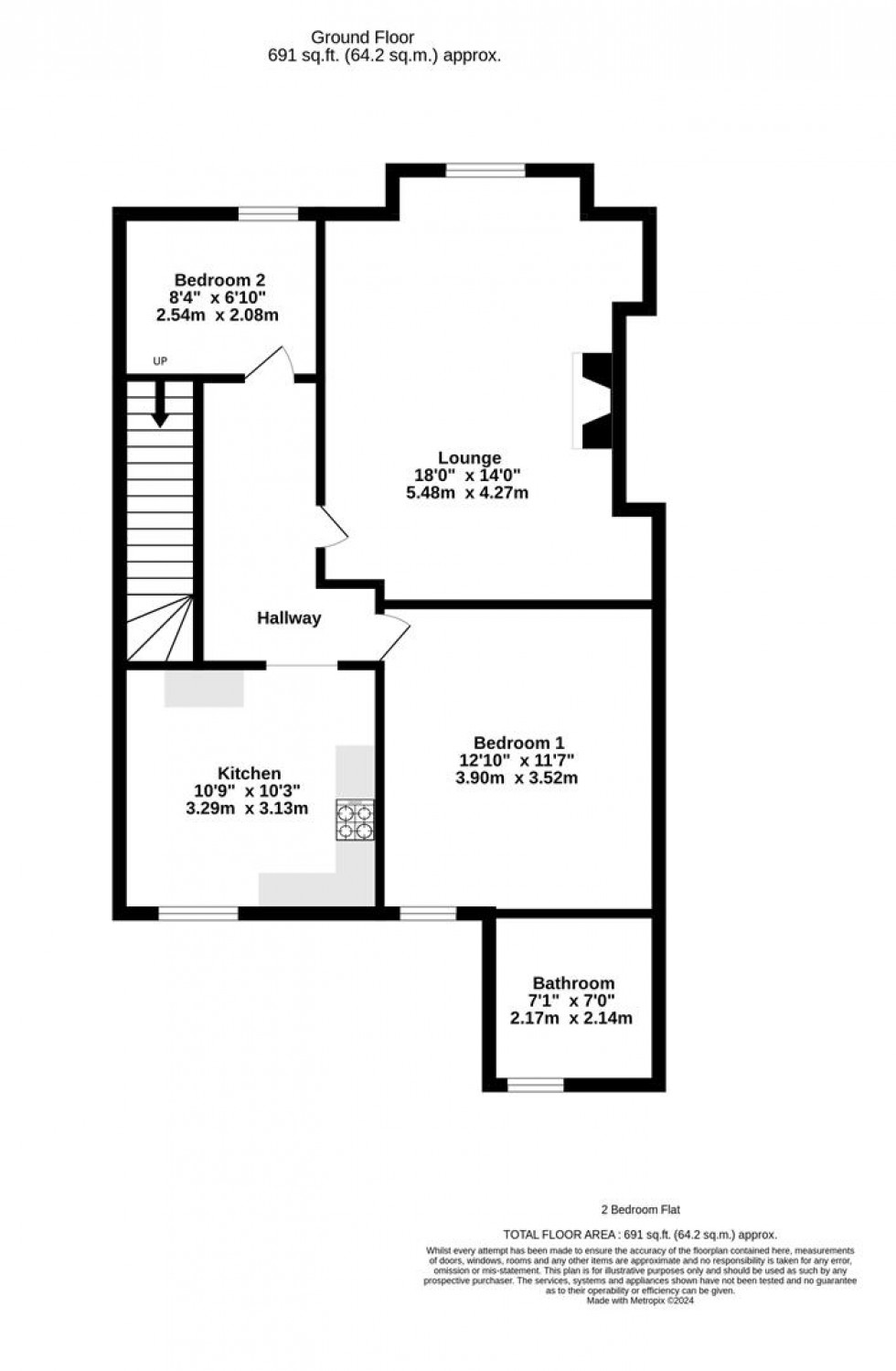 Floorplan for FFF Scarcroft Hill, Scarcroft Road