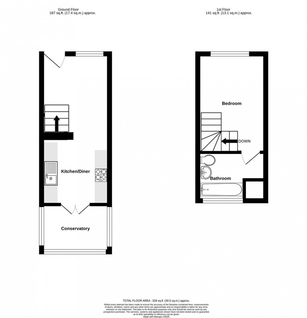 Floorplan for North Back Lane, Stillington, York