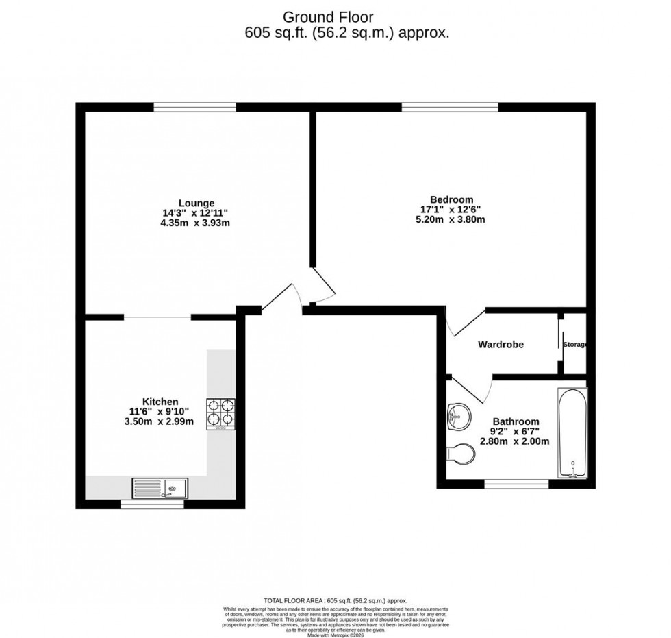 Floorplan for Gillygate, York