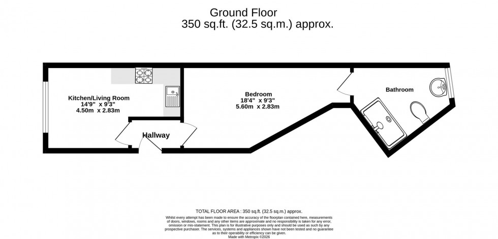 Floorplan for Windsor Court, York
