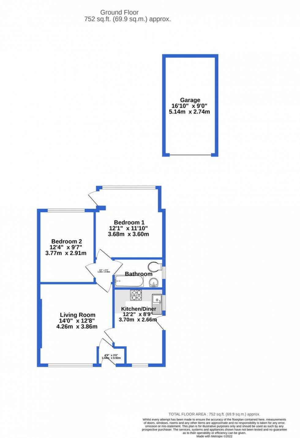 Floorplan for Drummond View, Bishopthorpe, York