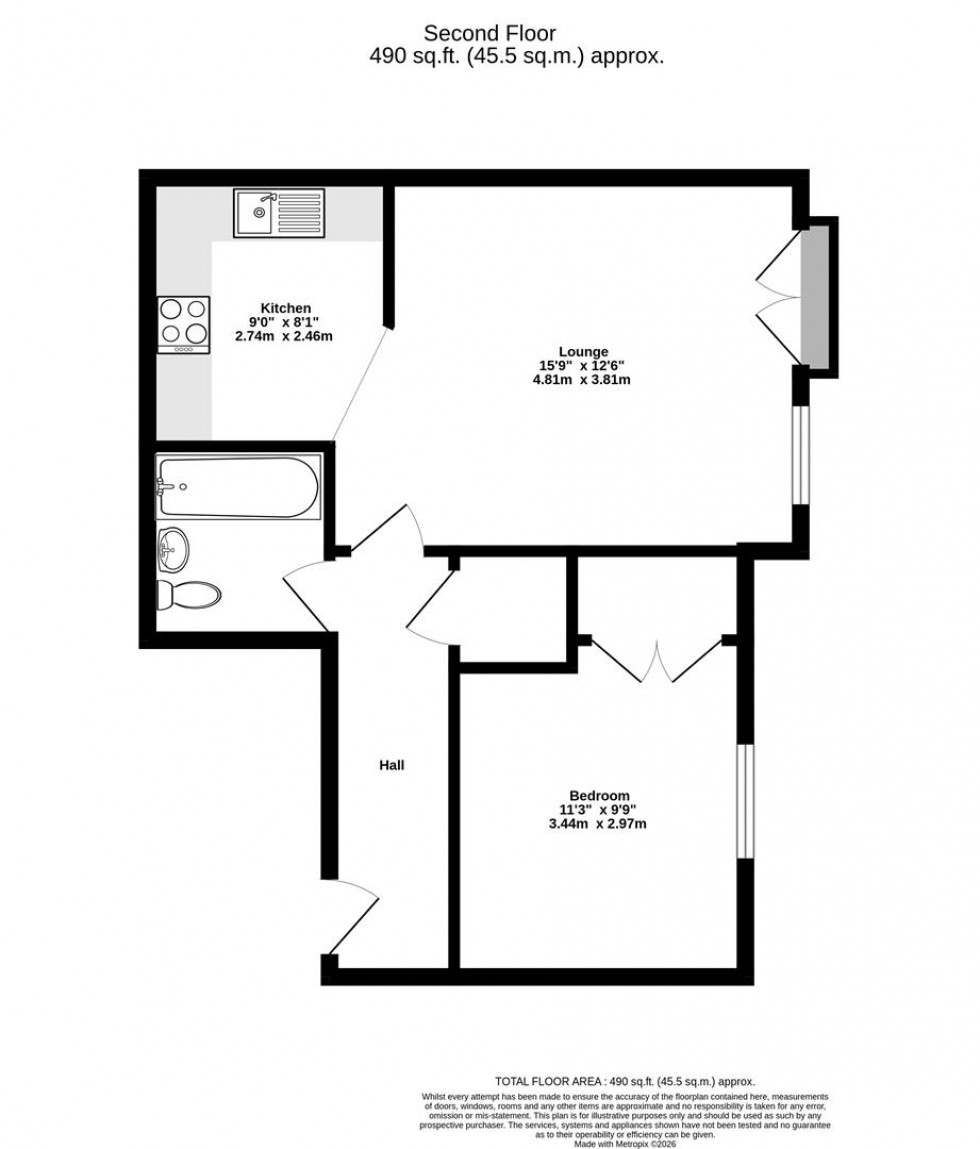 Floorplan for Lady Anne Court
