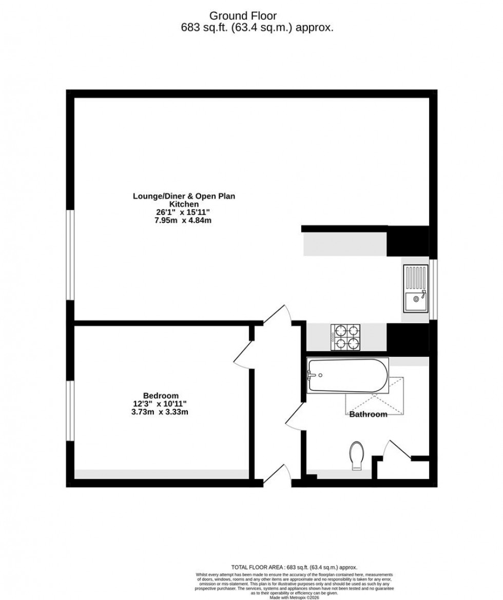 Floorplan for Clifton, York