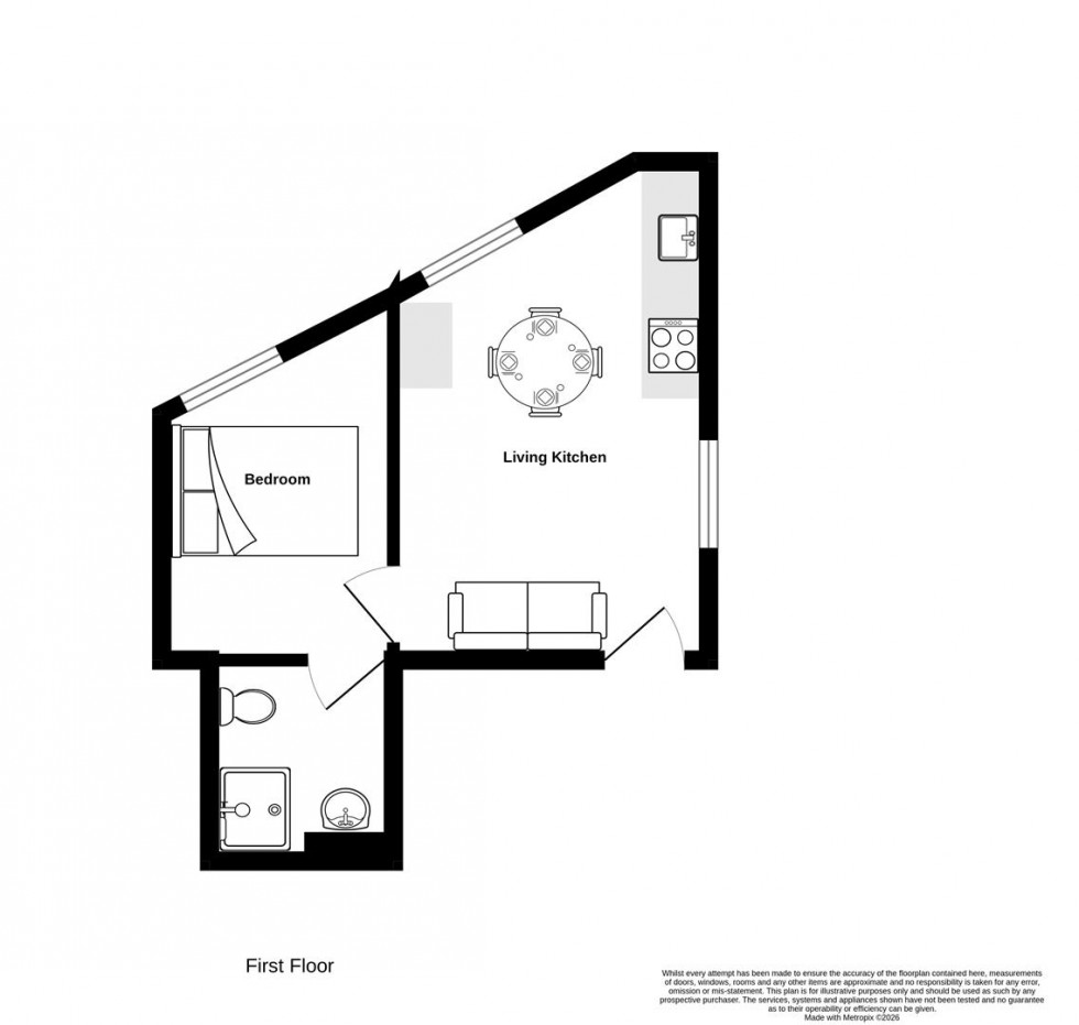 Floorplan for Fishergate, York