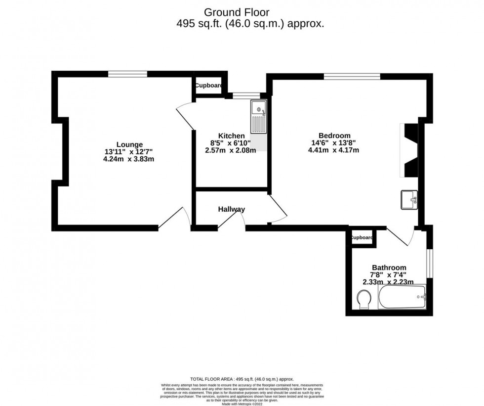 Floorplan for Burton Stone Lane, Burton Stone Lane
