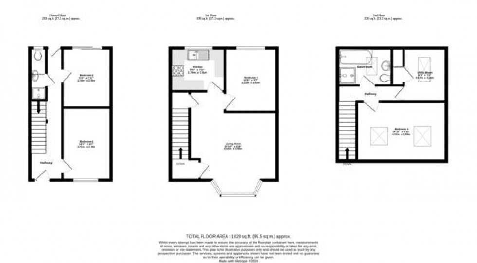 Floorplan for Cromer Street, York