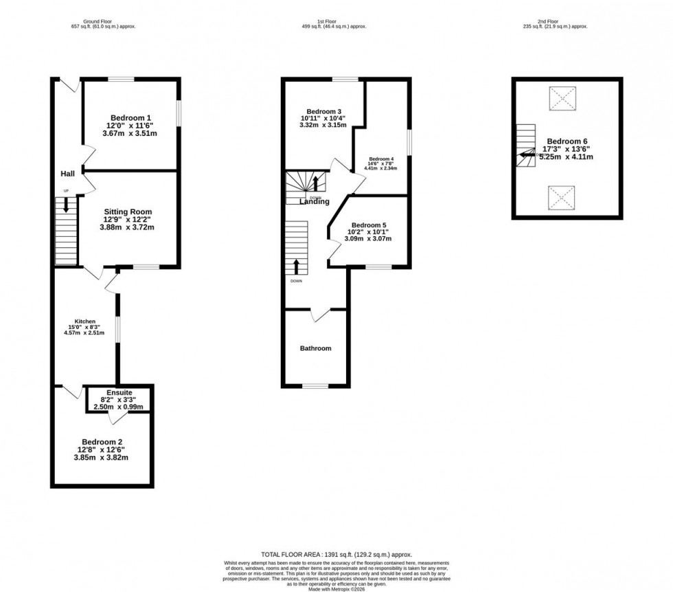 Floorplan for Gordon Street, York
