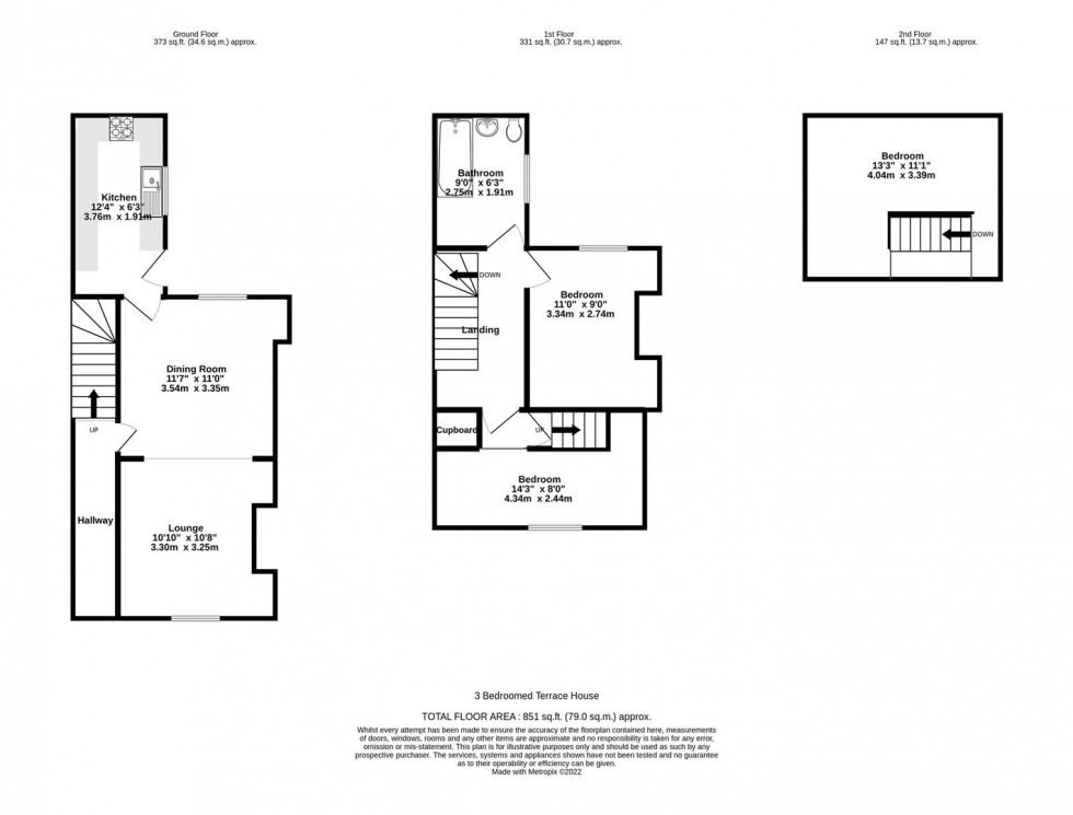 Floorplan for Hampden Street, York