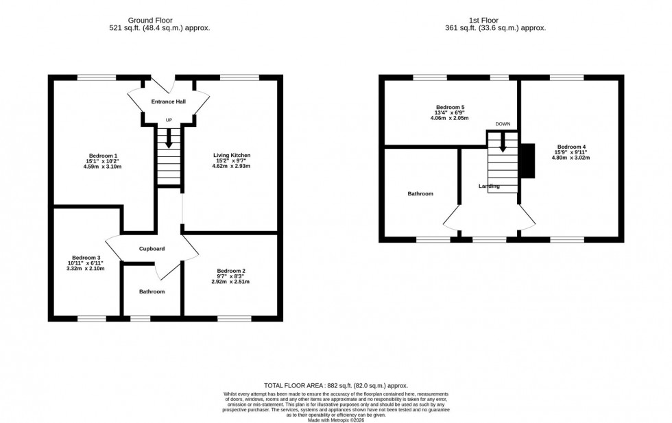 Floorplan for Barstow Avenue, York