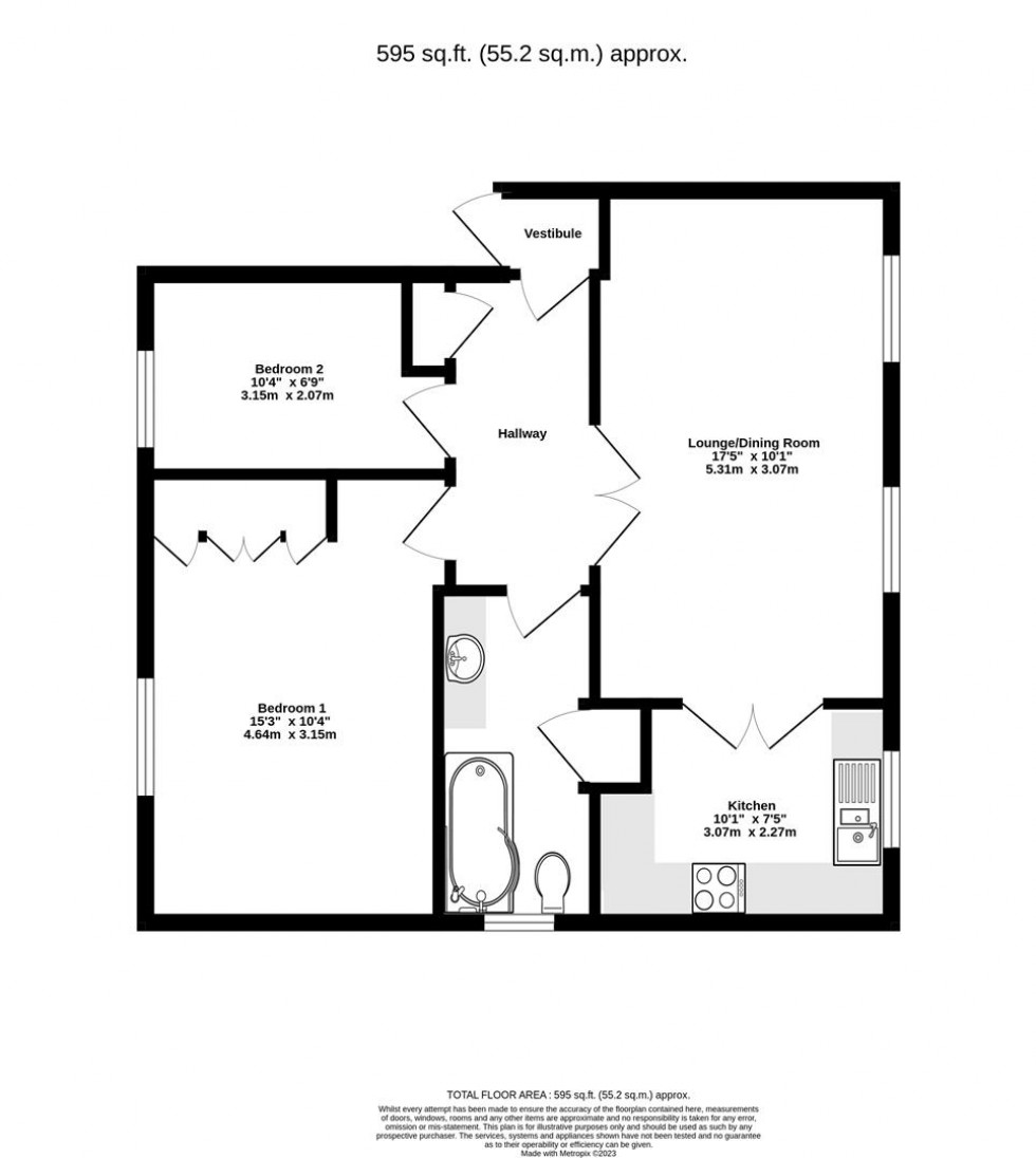 Floorplan for Postern Close, Bishops Wharf