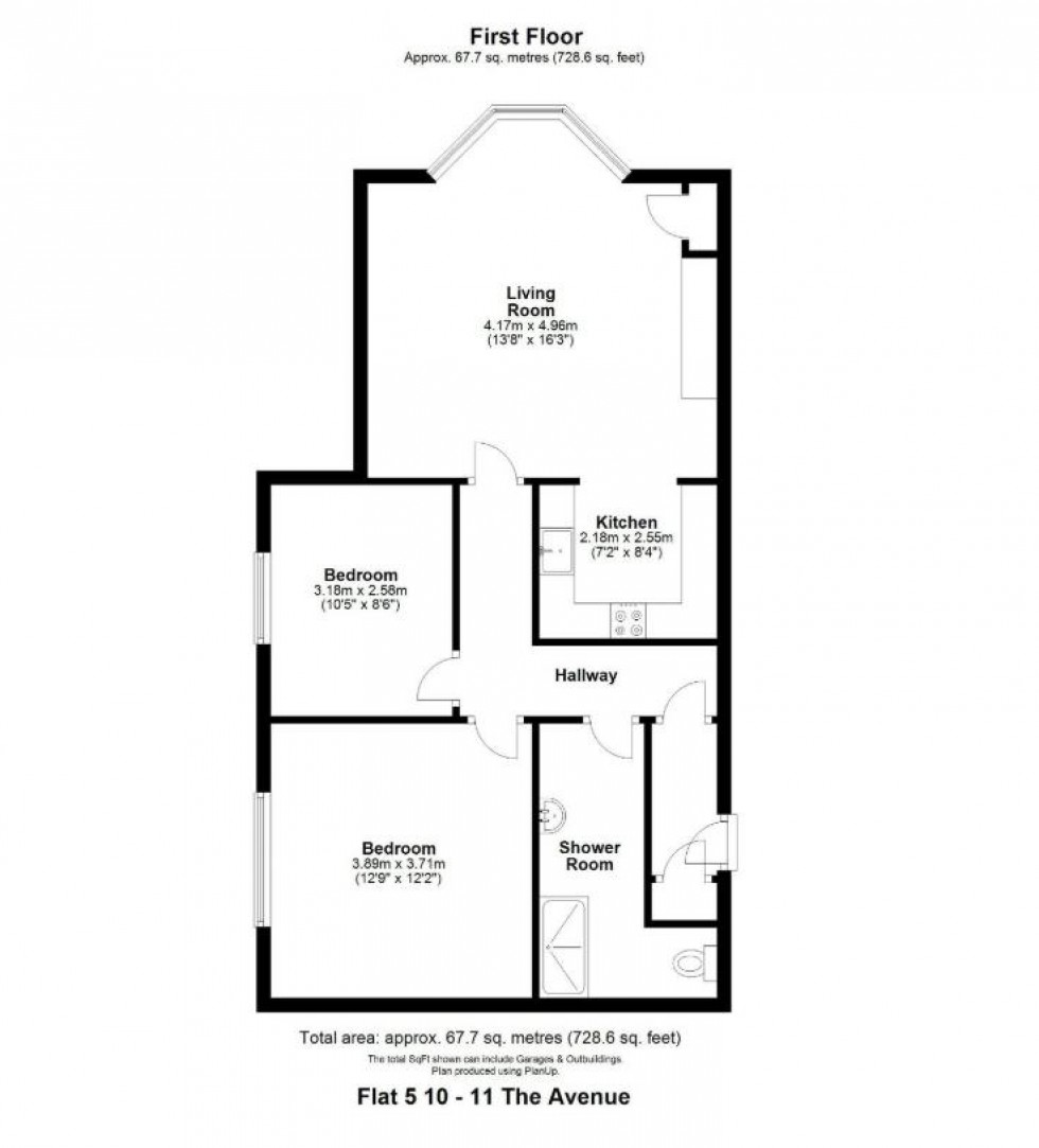 Floorplan for The Avenue, York