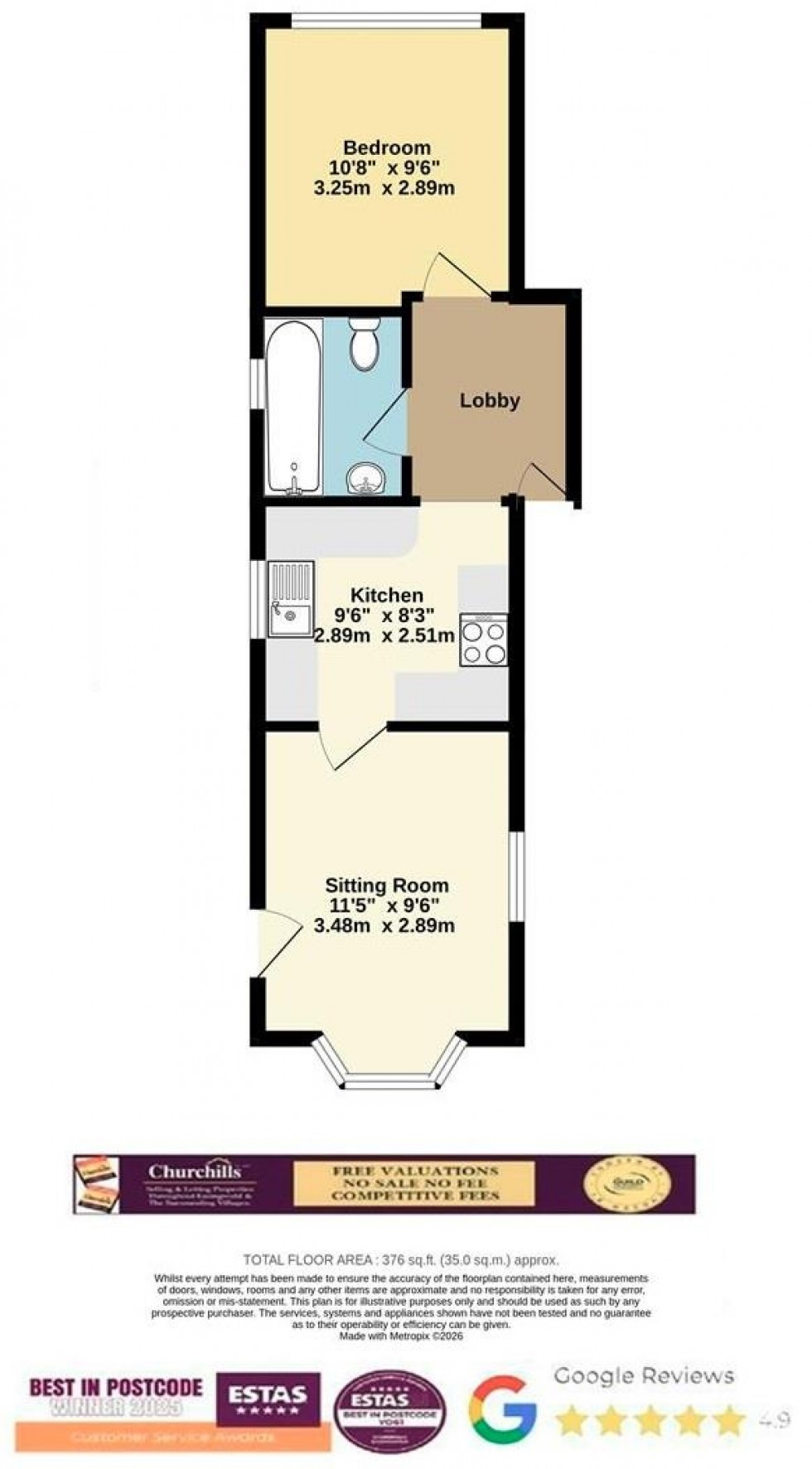 Floorplan for Residential Park, Lower Dunsford