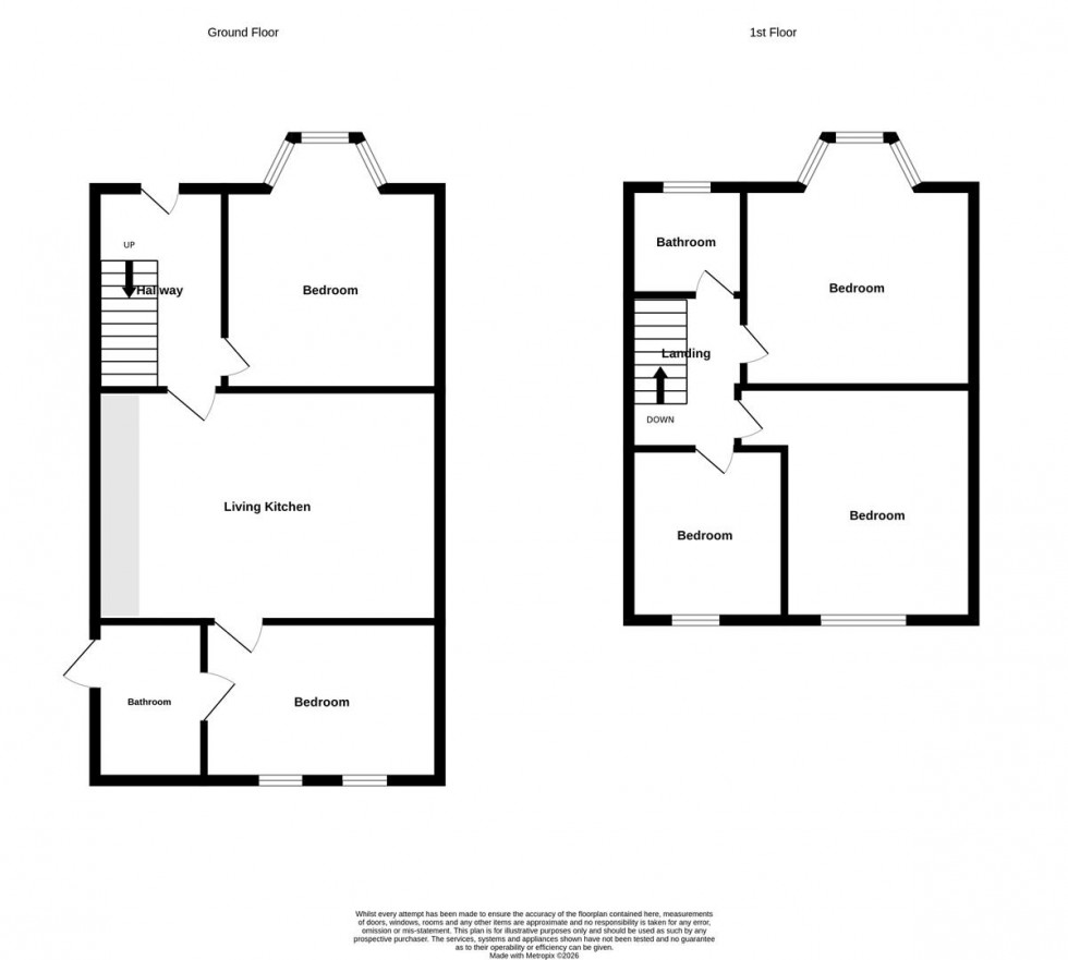 Floorplan for Abbotsford Road, York