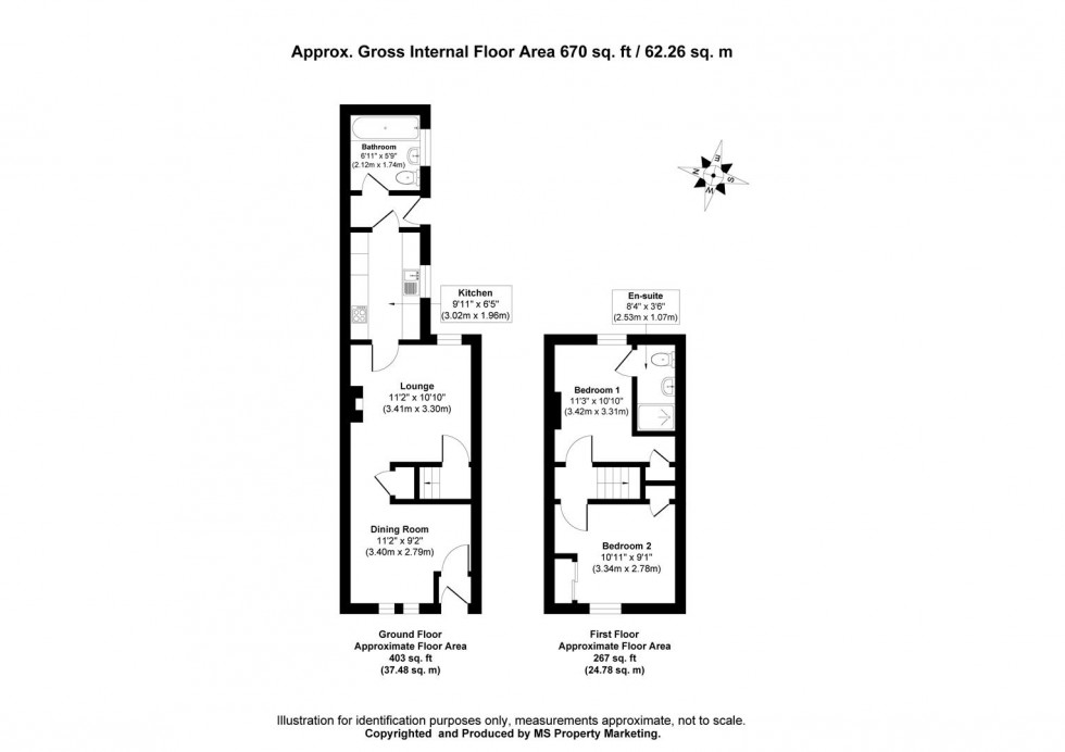 Floorplan for Curzon Terrace, South Bank