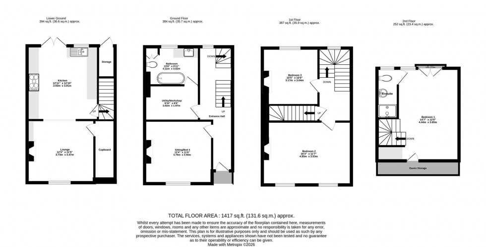 Floorplan for Vine Street, Bishopthorpe Road