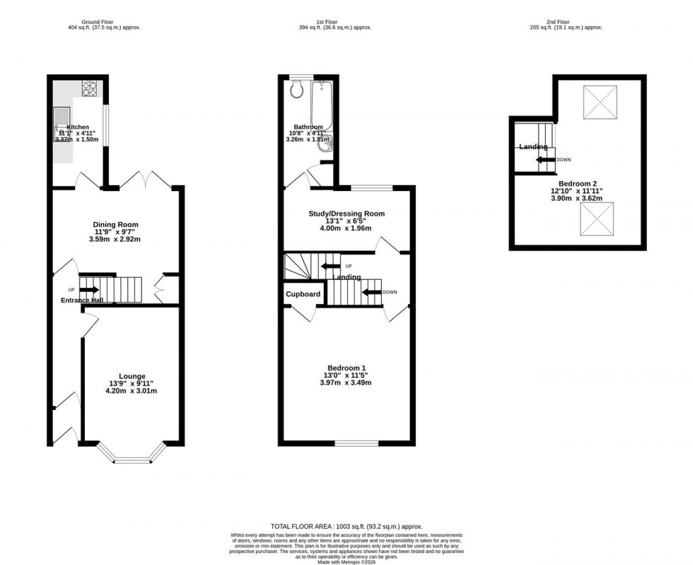 Floorplan for Russell Street, Scarcroft Road