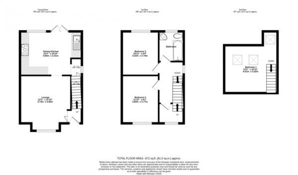 Floorplan for Trafalgar Street, South Bank