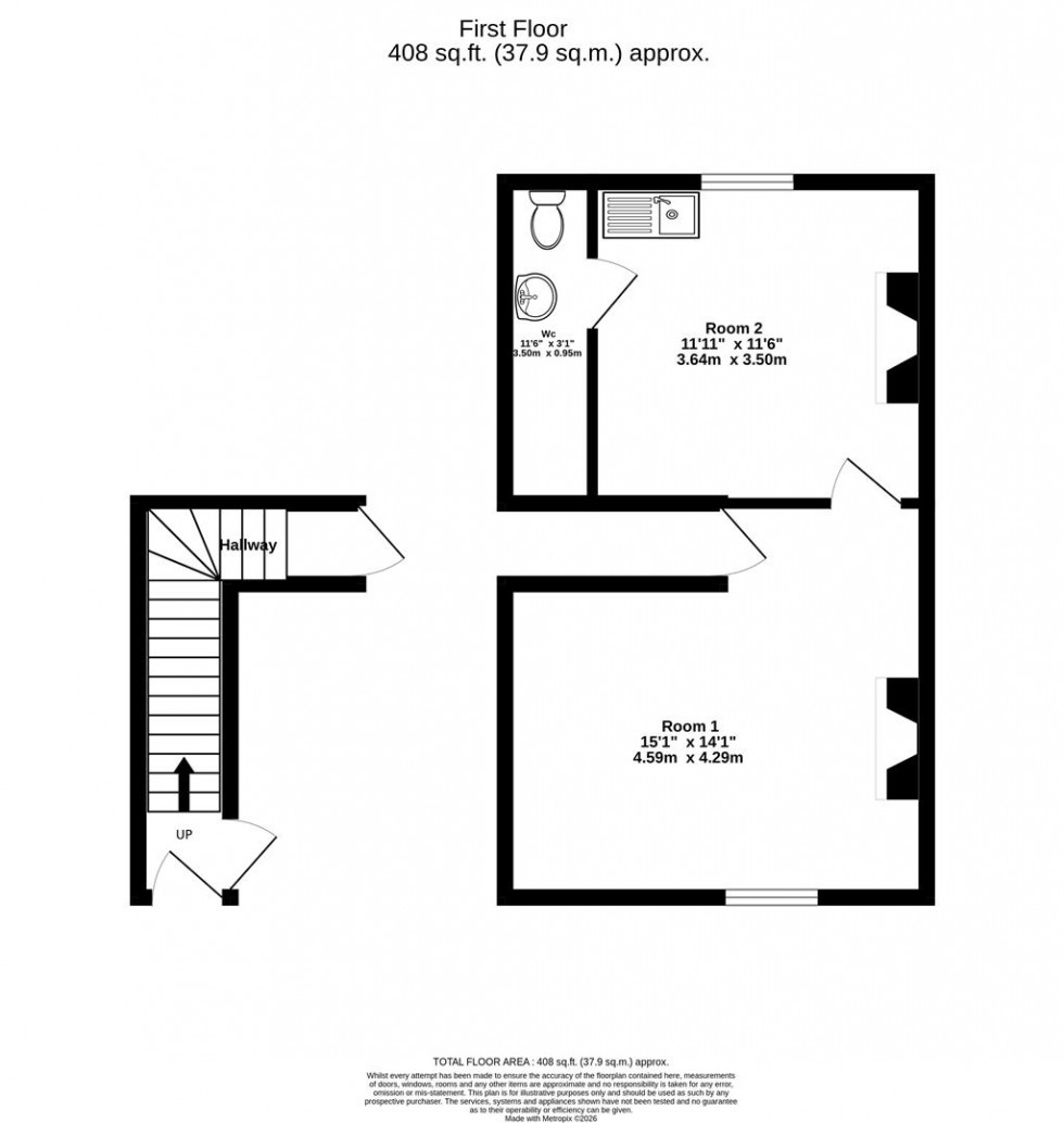 Floorplan for Bishopthorpe Road, York