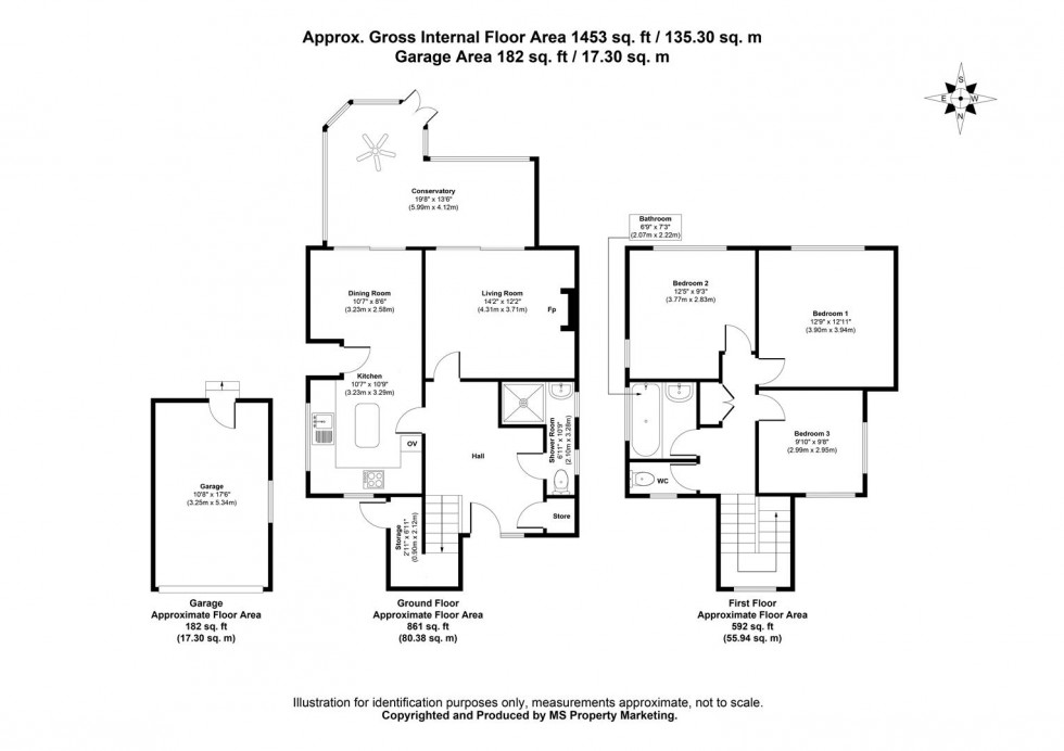 Floorplan for Windmill Rise, Holgate