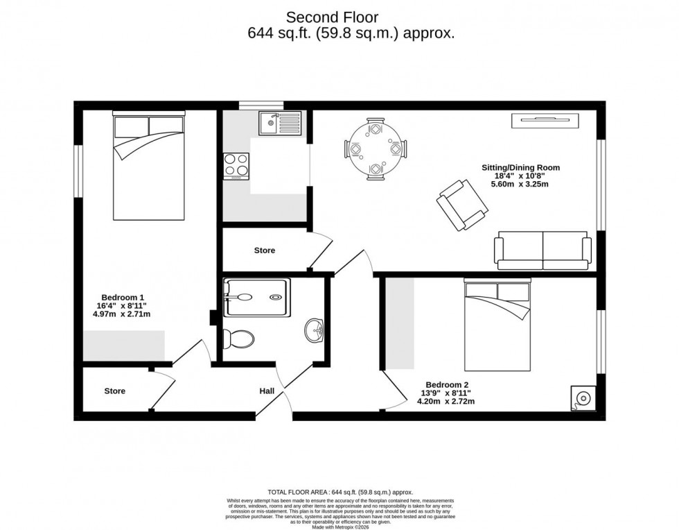 Floorplan for Homeyork House, Danesmead Close