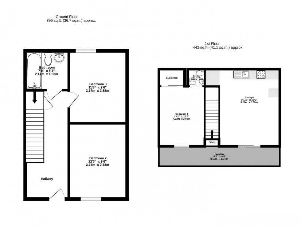 Floorplan for Burton Stone Lane, York