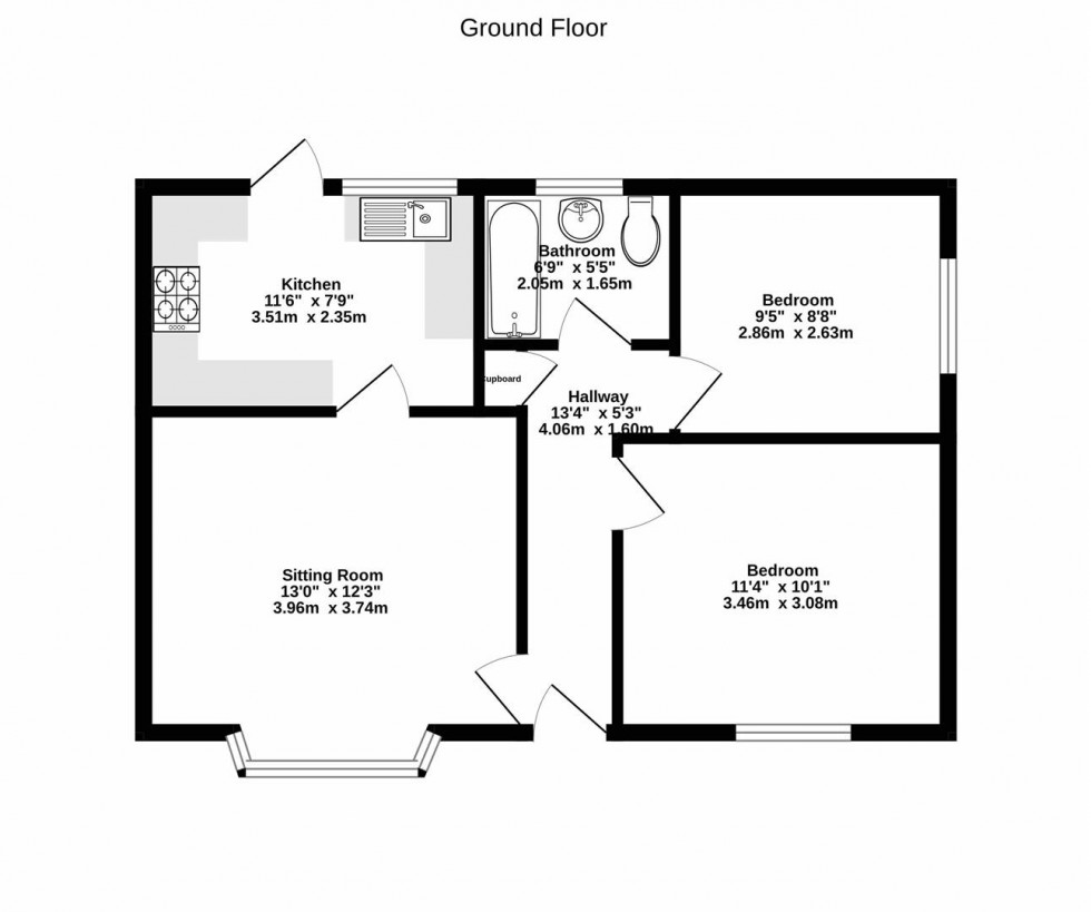 Floorplan for Crabmill Lane, York