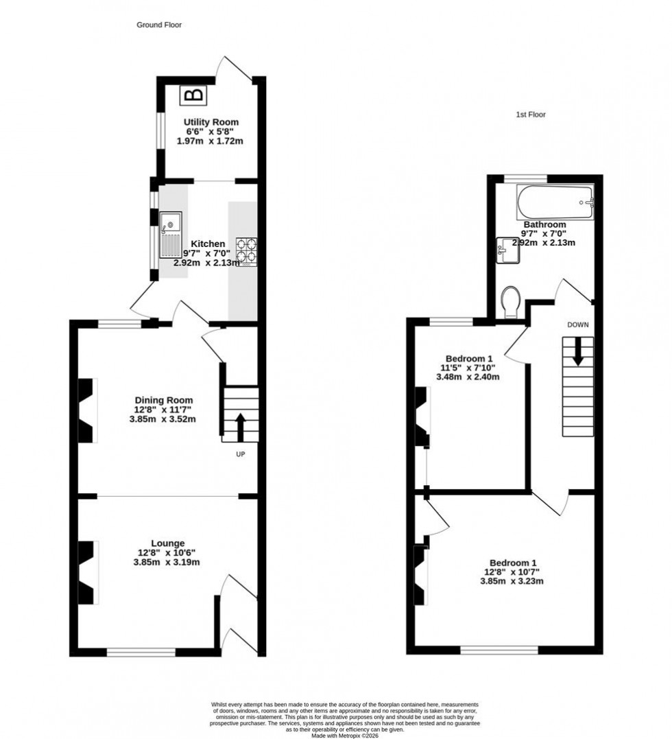 Floorplan for Colenso Street, Clementhorpe