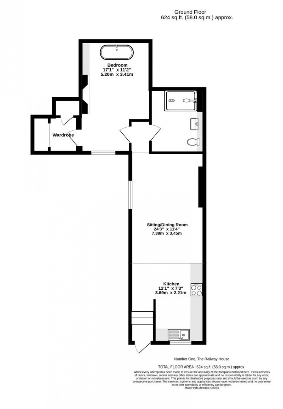 Floorplan for Holgate Road, York