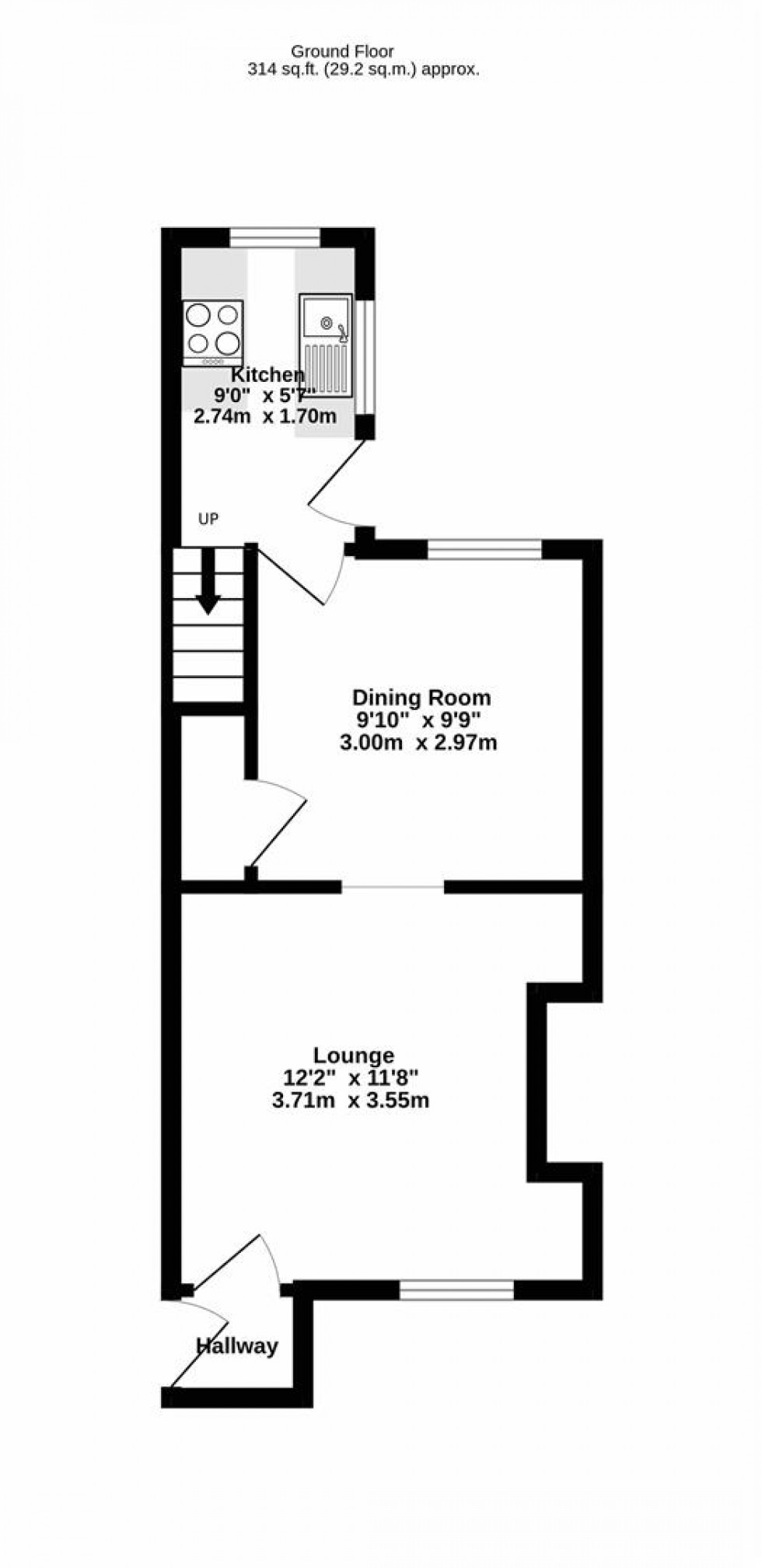 Floorplan for Moor Lane, Strensall, York