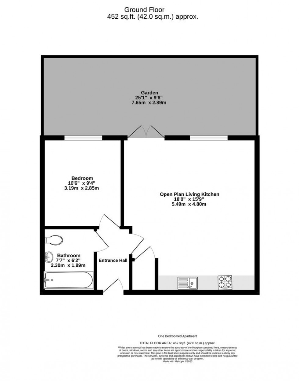 Floorplan for 4 Block E Aviator Court